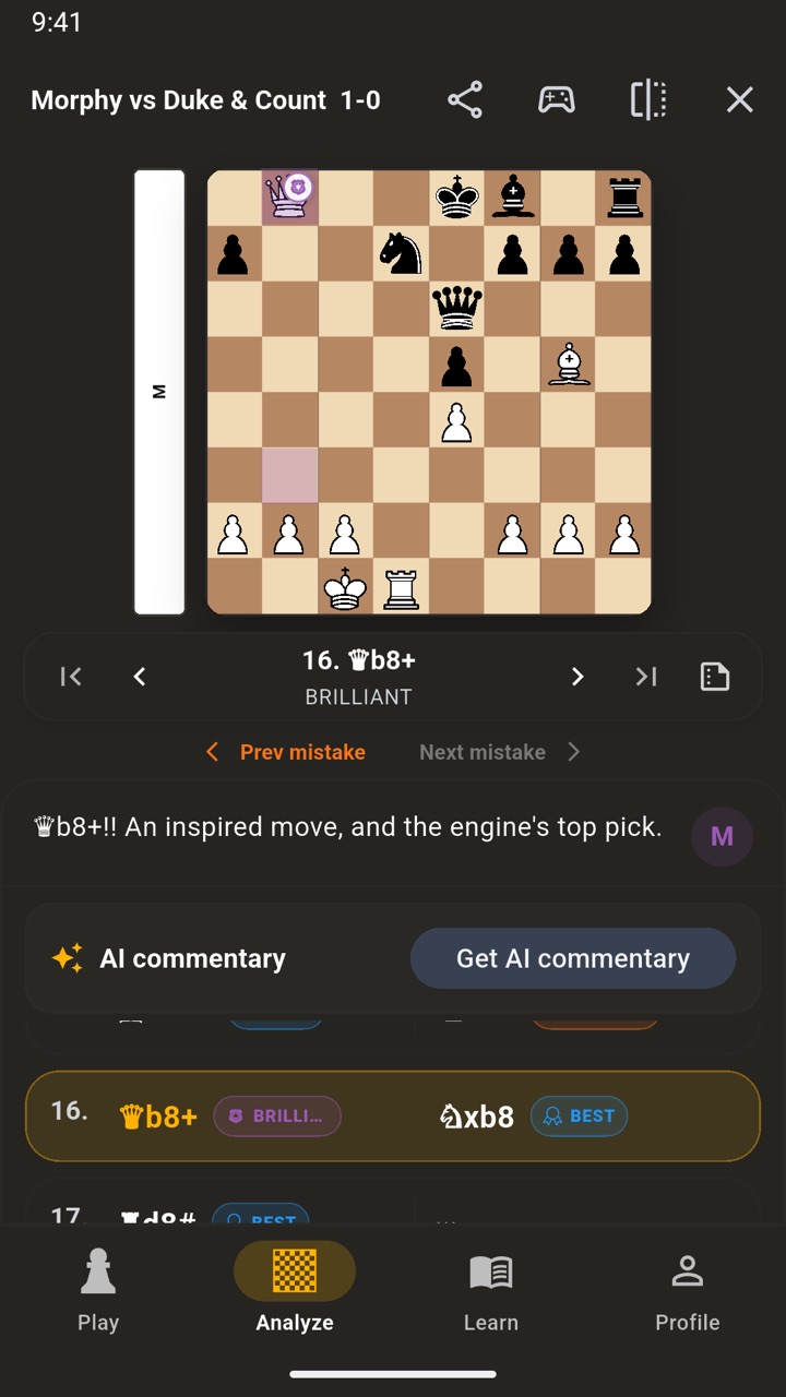 Chess Advisor Screenshot